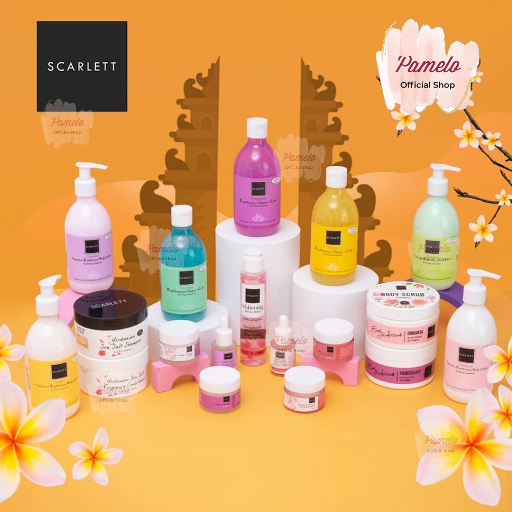 ❤️ Pamelo ❤️ Scarlett Whitening BPOM SALE 100% RESMI ORIGINAL SCARLET SCARLETT BY FELICYA ANGELISTA-2