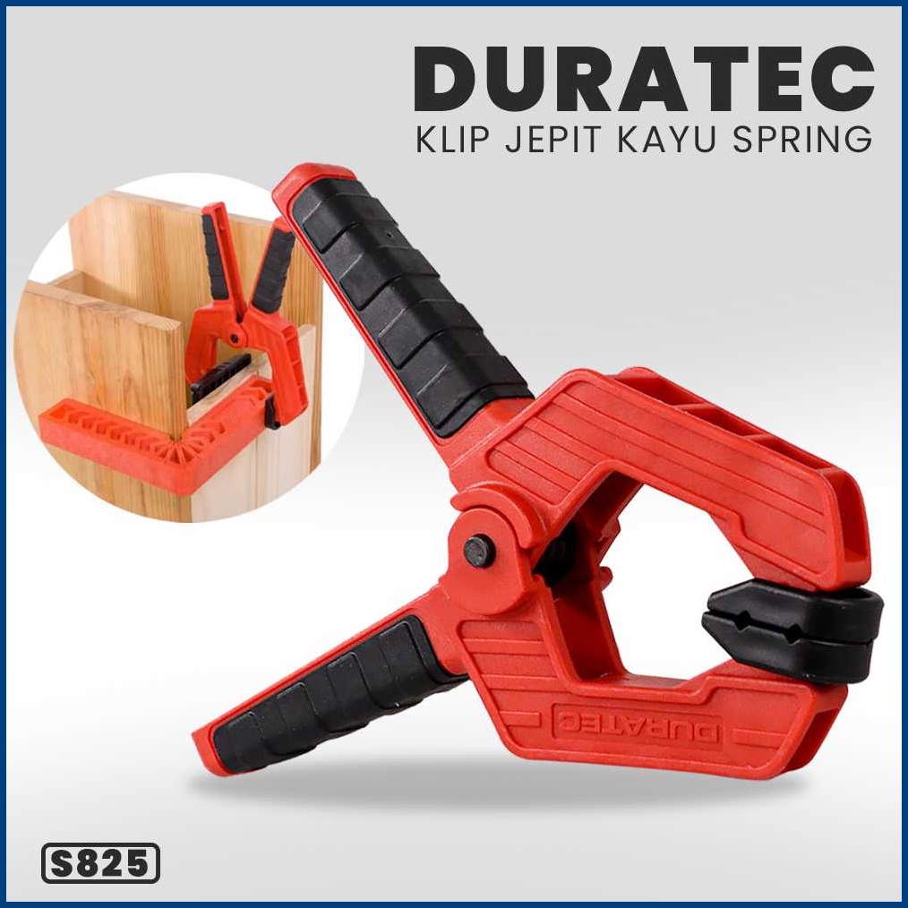 Klip Penjepit Kayu Strong Spring Clamp 4/6/7/9 Inch - Duratec