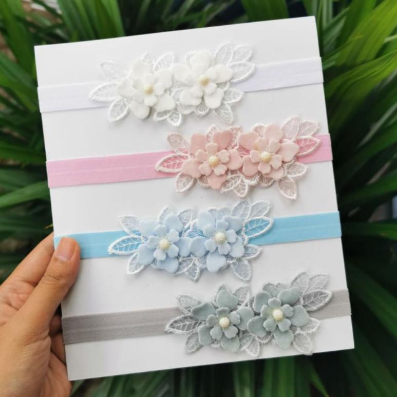 ㊚ Bandana bayi PHOTOSHOOT / bando bayi perempuan / Headband baby nylon untuk pesta aqiqah ジ
