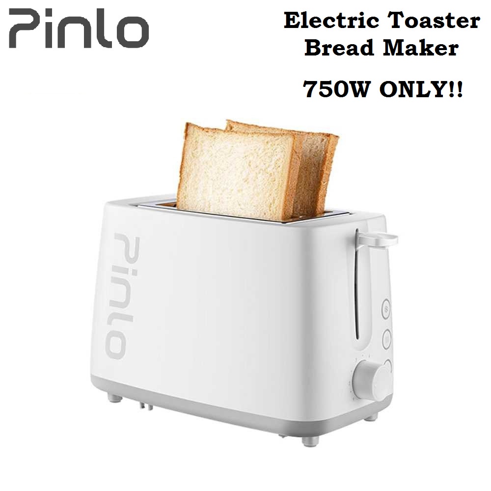 PINLO Electric Toaster Bread Maker - PL-T075W1H - Alat Pemanggang Roti Terbaru dari PINLO - Listrik 750W SAJA!!!