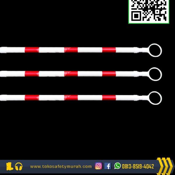 

Retractable Cone Bar / Penghalang jalan - Merah Putih