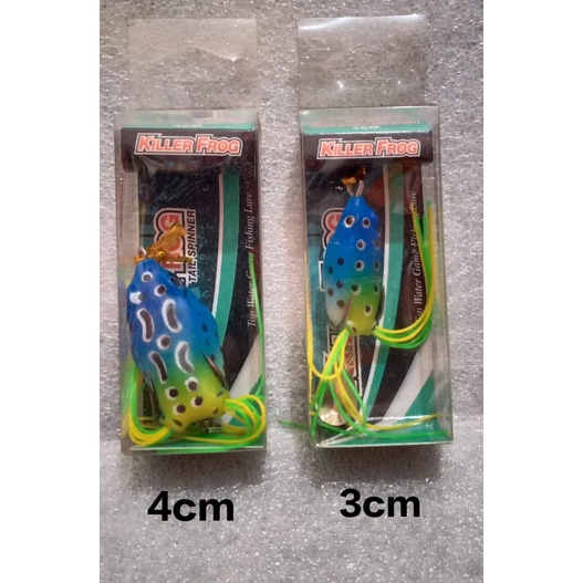 Soft Frog Daido Killer Frog With Tail Spinner