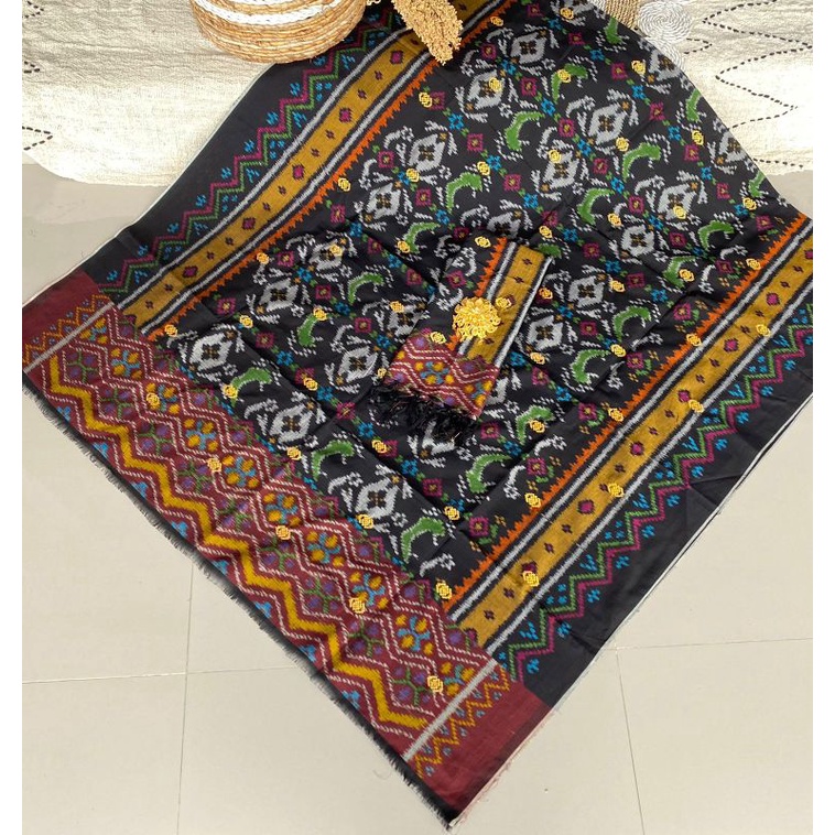 kamen endek Palembang/ lembaran/ set selendang bali bagus murah