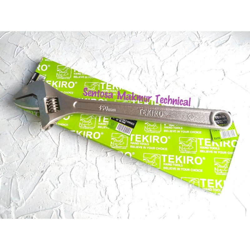 TEKIRO 18&quot; Kunci Inggris Adjustable Wrench 18 Inchi