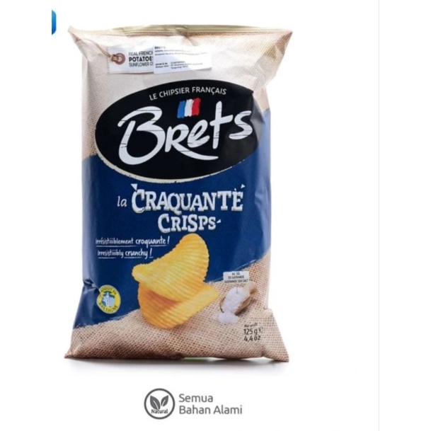

Brets Potato Chips Sea Salt 125 gr