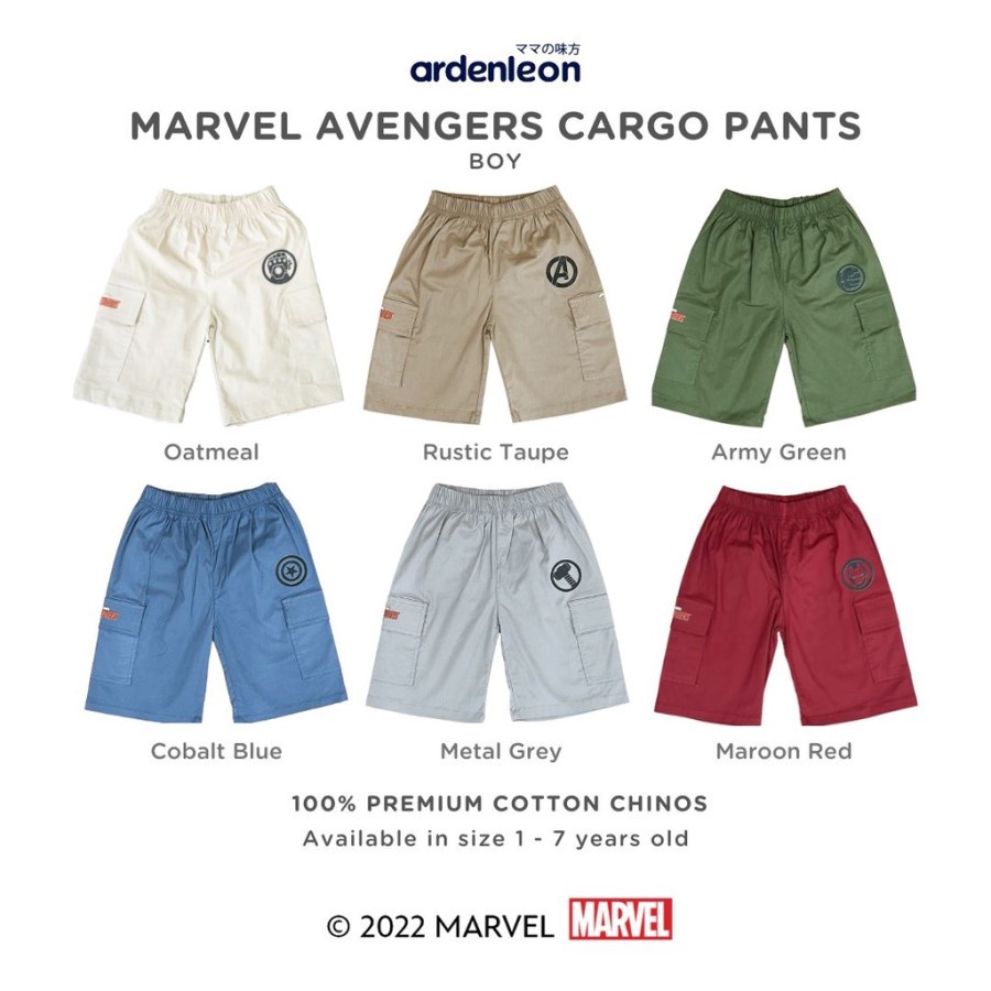 Arden leon Marvel Avengers Boys Cargo Short Pants