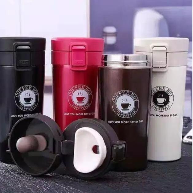 Termurah Thermos/Termos Kecil Mini Termos kopi Stainless Steel Vacum Tumbler 380ml