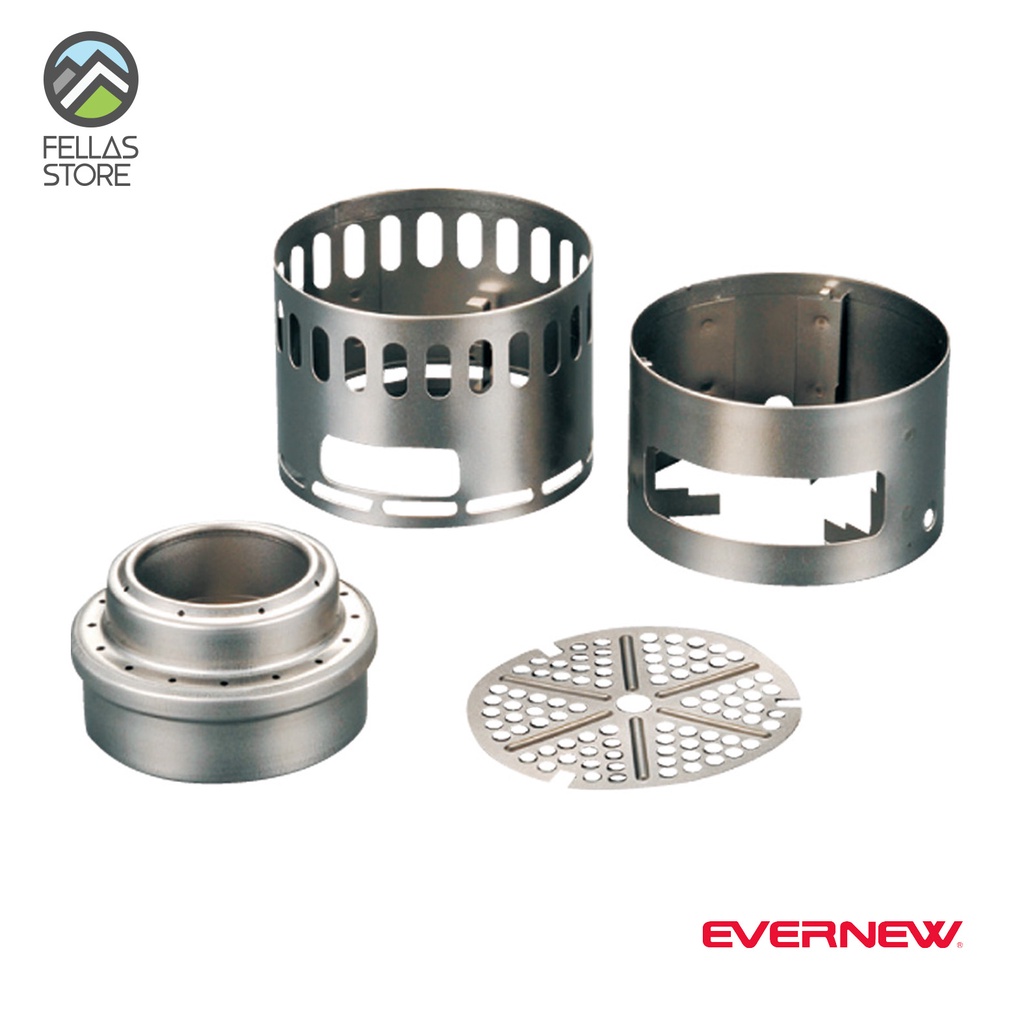 Evernew Titanium Stove DX Set