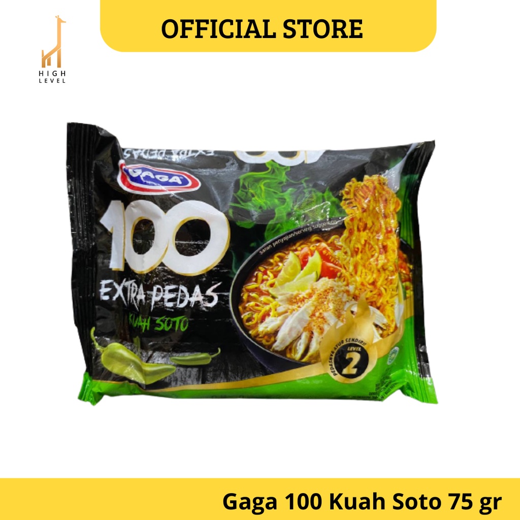 

Mie Gaga 100 Extra Pedas Kuah Soto 75 gr