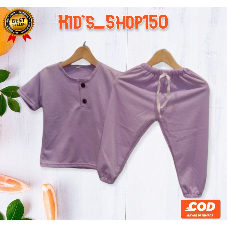 SET KIANO KIDS 1-5 TAHUN CELANA PANJANG / SETELAN KIANO ANAK