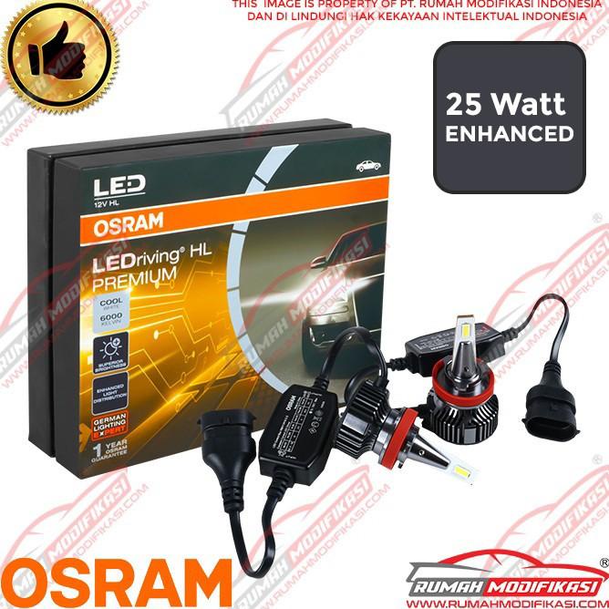 Osram - Premium Led Driving - H11 - 6000K Putih - 25 Watt