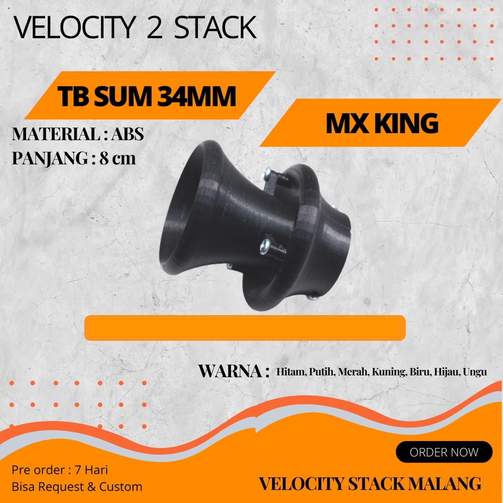 Velocity 2 Stack TB SUM uk 34mm Mx King