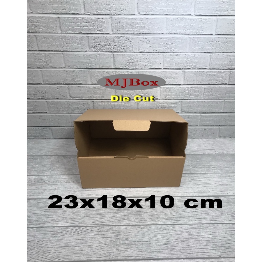 

Kardus Karton Uk, 23x18x10 cm...Die Cut untuk packing- aksesoris- dll