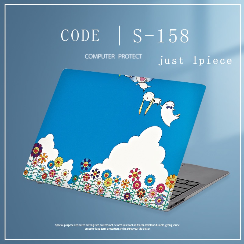 1pc Universal Custom Stiker Laptop Motif Doraemon Decal Untuk Huawei MateBook MagicBook X MateBook E Go 12 13 14 15.6 Inci Netebook Pelindung Kulit Cover Case LGBT Pride Skins