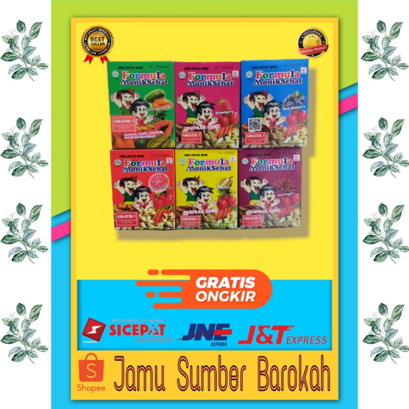 

Jamu Formula Monik Sehat 1 pack isi 11 sachet