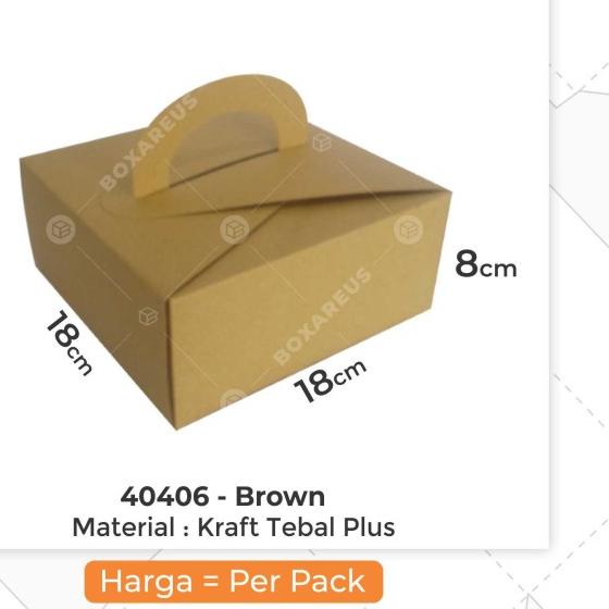 

Dus Kue, Box Kue, Cake Box, Gift Box, Kado, Souvenir - # 40406-B