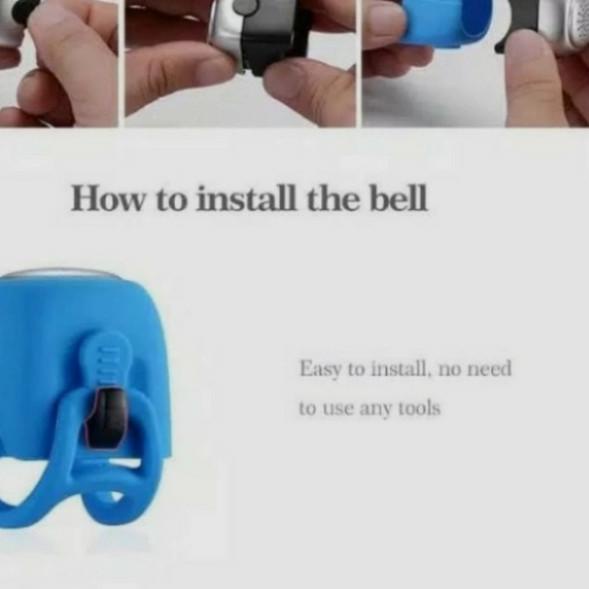 Klakson/Bel sepeda elektrik