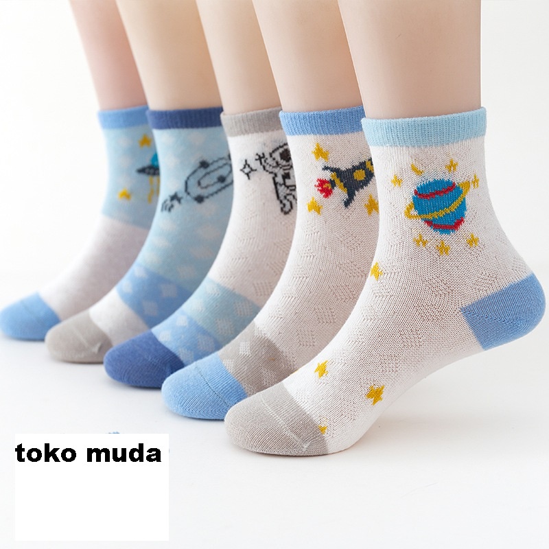 TOMUMUDA 5 Set Kaos Kaki Anak Umur 0 1 2 3 4 5 6 7 8 9 10 11 12 Tahun