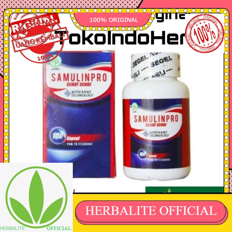 100% ORIGINAL SAMULINPRO- Samulin pro Walatra SEHAT SENDI Obat Tulang dan Sendi Obat Rematik Atasi P