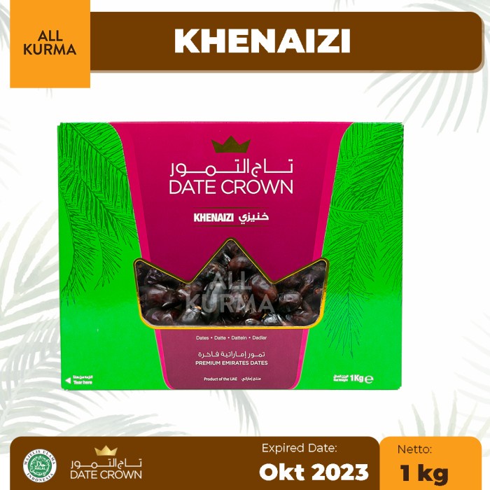 

Kurma Date Crown Khenaizi 1kg