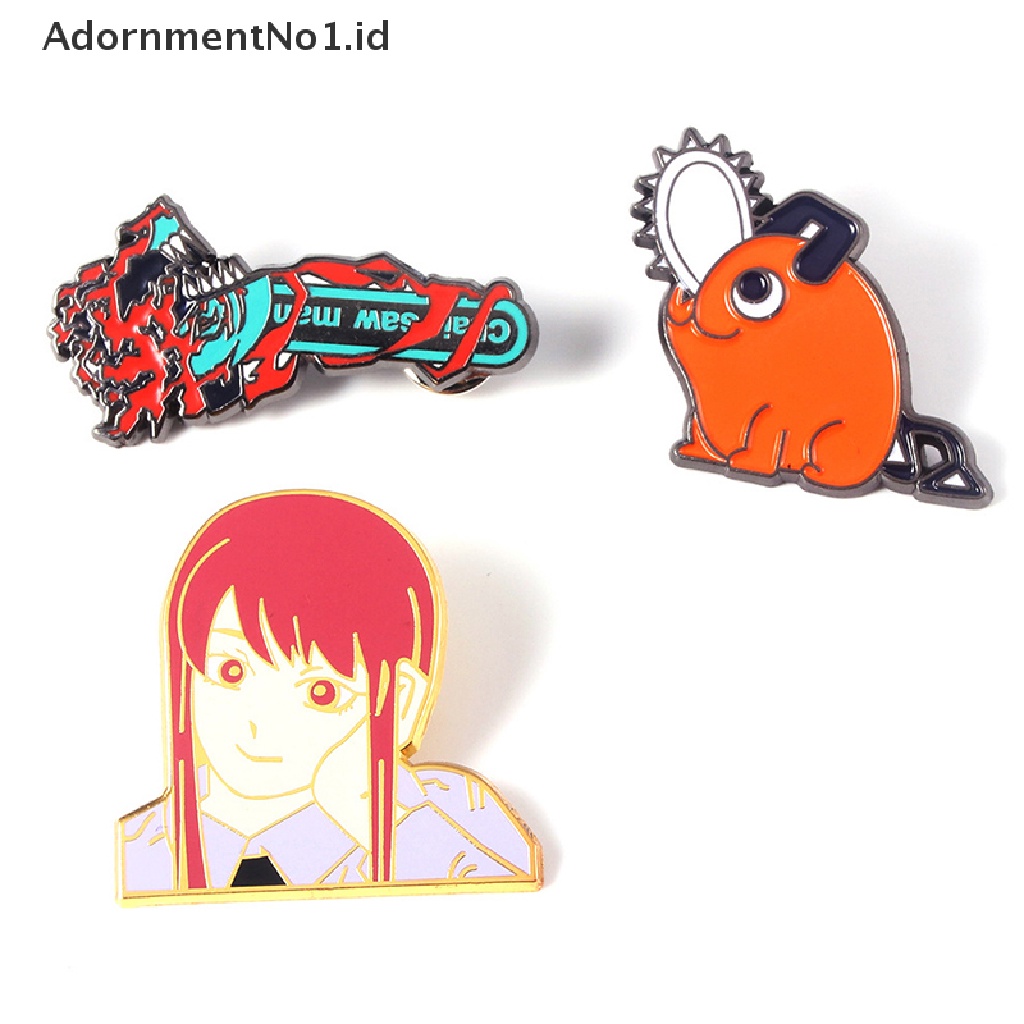 Bros Pin Rantai Desain Anime Jepang No1 Untuk Hadiah