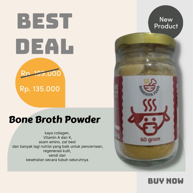 

Bone Broth Powder Kaldu Mpasi