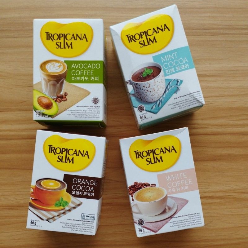 

TROPICANA minuman Coffee Mint Cocoa white coffee orange