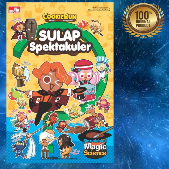 

Buku Anak Cookie Run Sweet Escape Adventure ! - Sulap Spektakuler