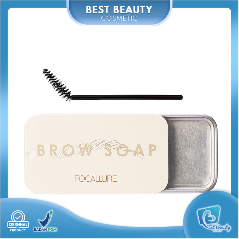 ★ BB ★ Focallure 3D Eyebrow Gel tahan air EyeBrow Soap - Brow Styling Soap | FA182