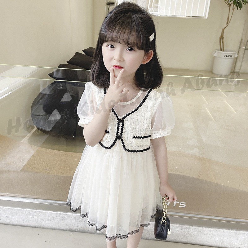 DRESS ANAK KOREA / DRESS ANAK IMPORT LUCU / TERUSAN ANAK PEREMPUAN / ROK ANAK CEWEK