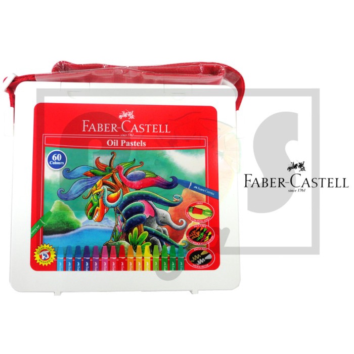 

CRAYON HEXAGONAL OIL FABER CASTELL 60