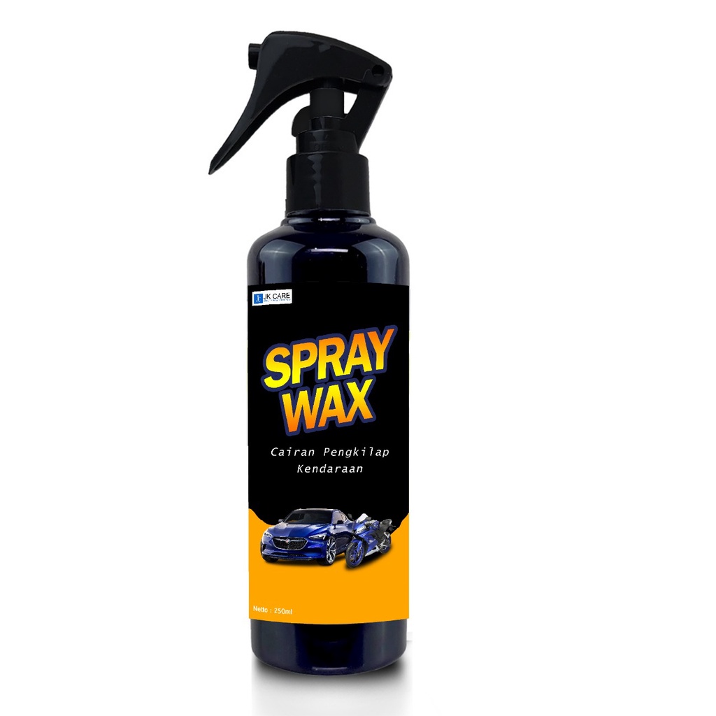 Spray Wax - Pengkilap Body Motor Mobil Pelindung Cat Kendaraan PREMIUM 250ml