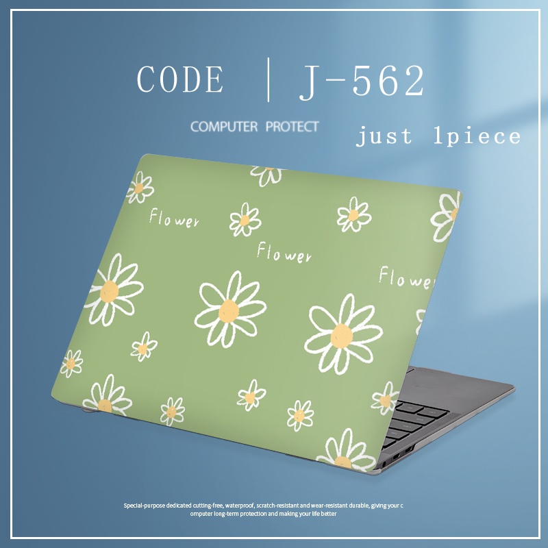 1pc Universal Bebas Potong COD Laptop Decals Colorful Marbel Laptop Decor Sticker Untuk DELL Inspiron15 3000 VOSTRO 5460 N4030 14R-N4010 Kulit Full Cover Sticker