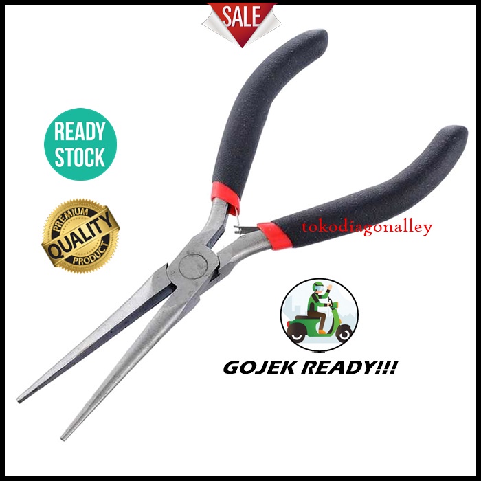 Tang Lancip Mini Tang Cucut Tang Kabel Multifungsi Insulated Wire Cable Cutter Pliers Murah