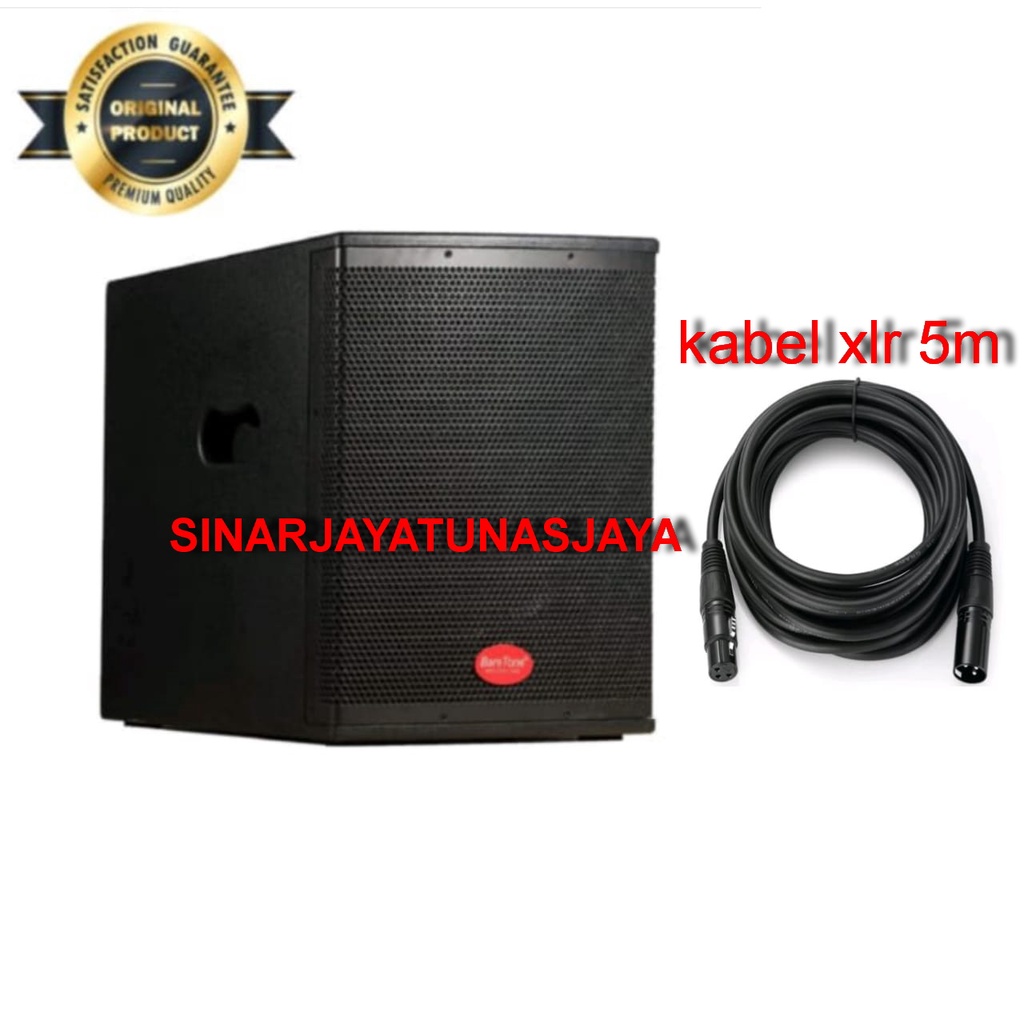 SUBWOOFER Aktif Baretone SW15  SW 15 15 INCH AKTIF SUBWOOFER ORIGINAL Free ACC BONUS