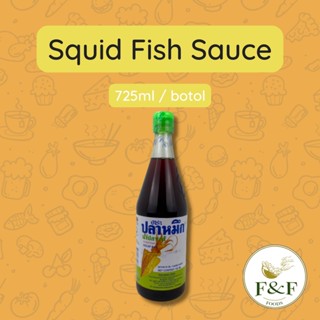 Jual Squid Fish Sauce - Squid Fish Brand Sauce - Saus Ikan Thailand
