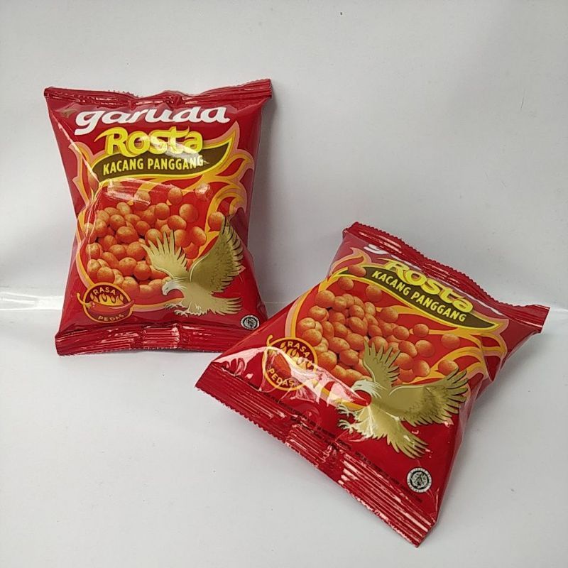 

Garuda Rosta Kacang Panggang Pedas 11gr ( 1 pack isi 20pcs )