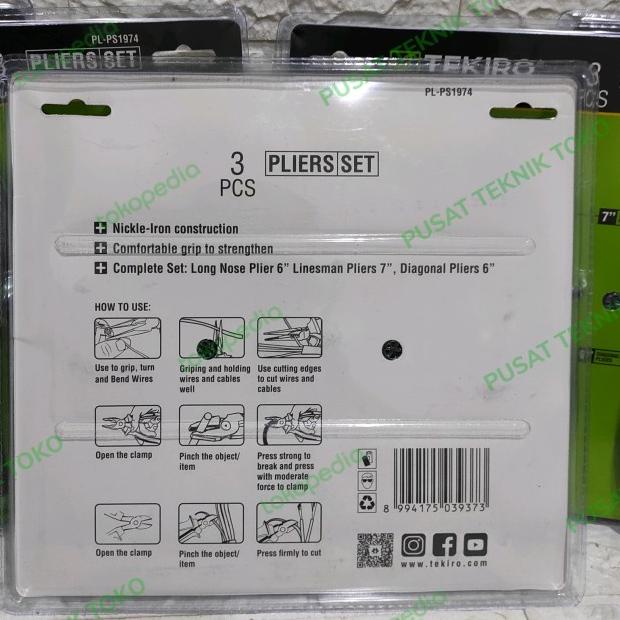 PAKET TANG TEKIRO TANG KOMBINASI LANCIP POTONG TEKIRO