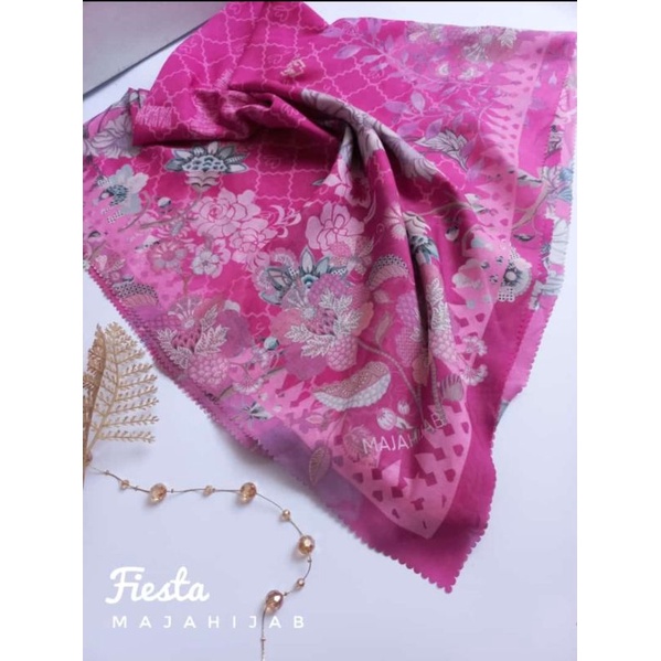 hijab printing syar'i terbaru Majahijab Fiesta series