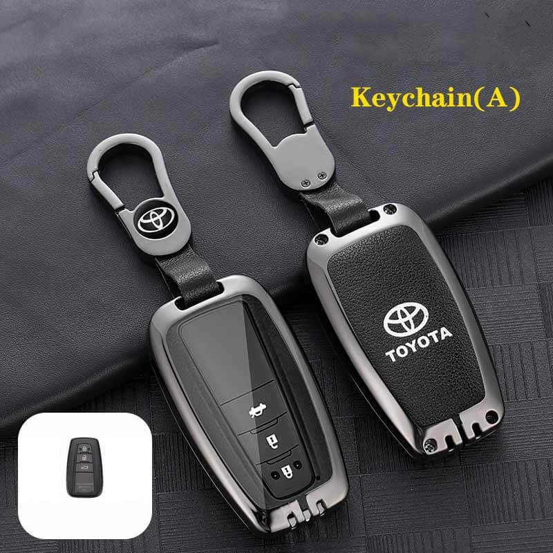 Case Kunci Mobil Bahan Zinc Alloy Anti Gores Untuk oyota Corolla Altis Corolla Cross Camry RAV 4 Start