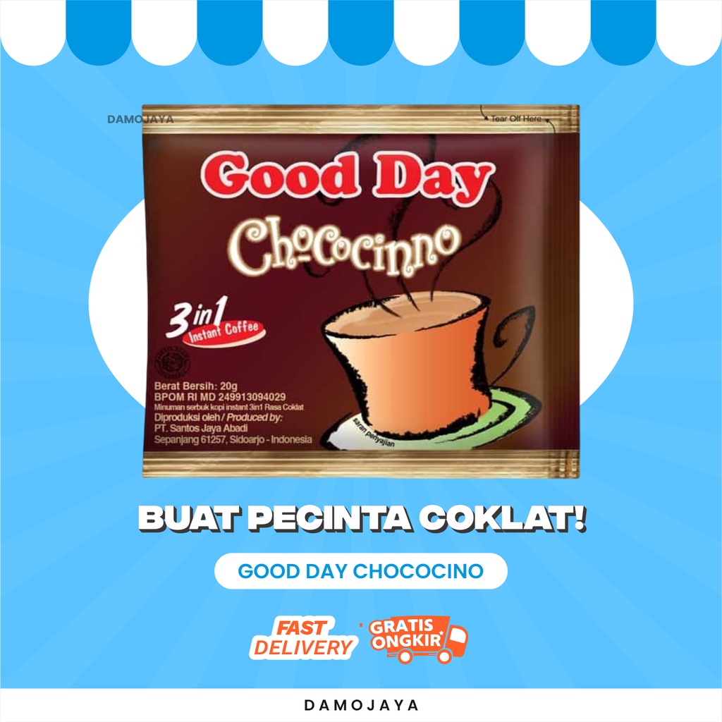 

Minuman Seduh Good Day Cappucino Minuman Instan Termurah Terlaris By Damo Shop