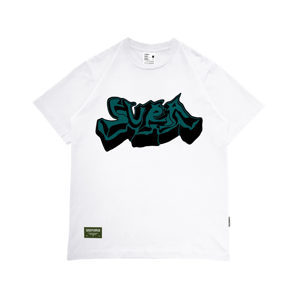 Sura Positiva - Tshirt (Irish) White Green