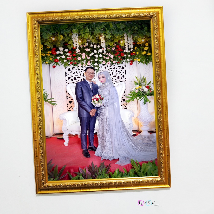 BINGKAI FOTO / FRAME FOTO 25X35 CM MINIMALIS / UKIR GROSIR