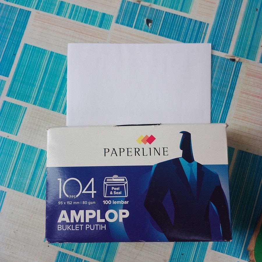 

Amplop Putih (Sudah ada lem) PAPERLINE 104 PPS - 1 pcs