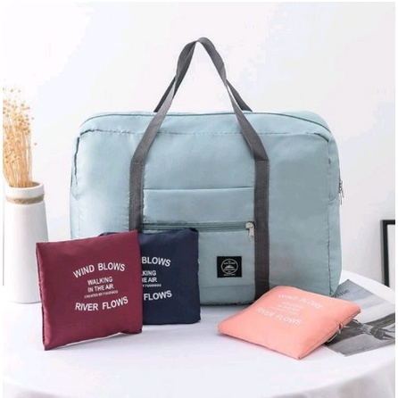 COD ~ SUPER JUMBO Duffle Lebaran Tas Travel Bag Import Jumbo Tebal Bagus Korean Style Tas Mudik Tas Lebaran Tas Koper Tote bag Selempang jinjing / TAS LIPAT / TAS FOLDABLE