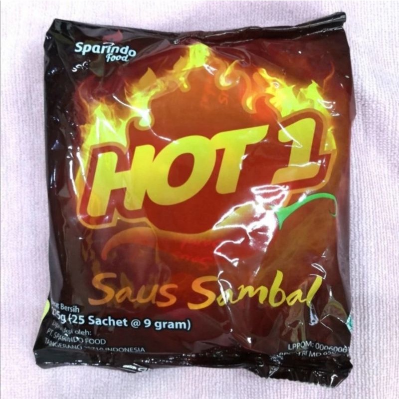 Hot 1 saus sambal sachet