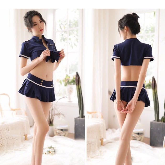 Set Lingerie Sexy Rok Model Cosplay Sexy Police  A198