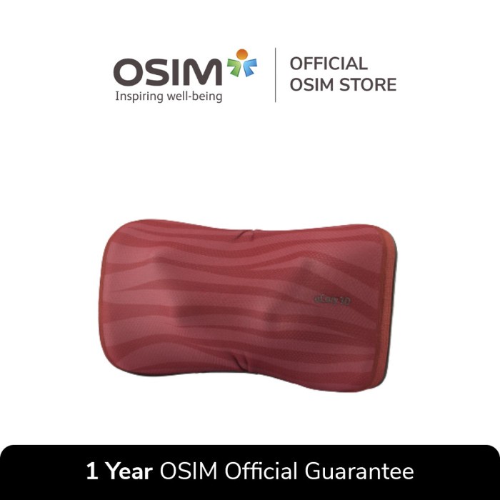 OSIM uCozy 3D Passion Red - Portable Massager / Alat Pijat Portable