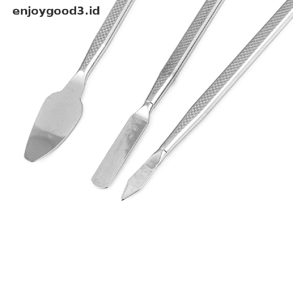 3pcs / Set Spudger Alat Perbaikan Handphone Universal Bahan Metal