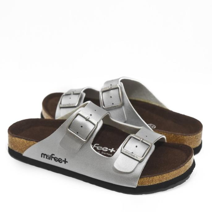 Sandal MyFeet F2 Metallic